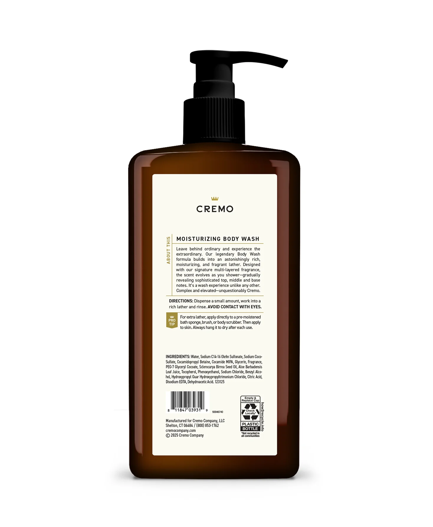 Bourbon & Oak Body Wash - 32oz. - Image 7
