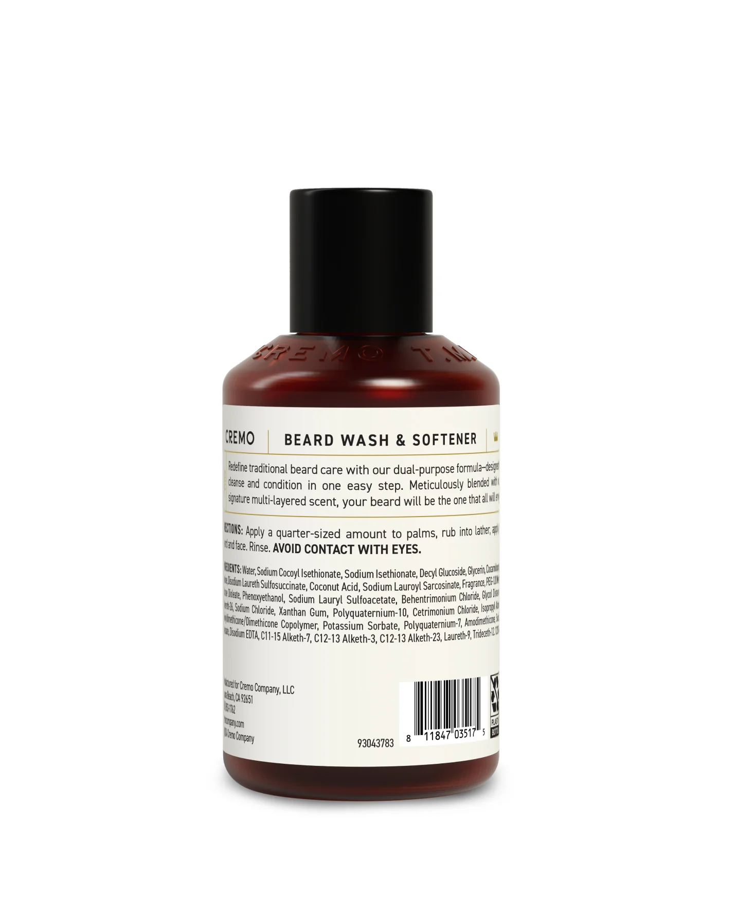 Bourbon Vanilla 2-in-1 Beard Wash & Softener - Image 7