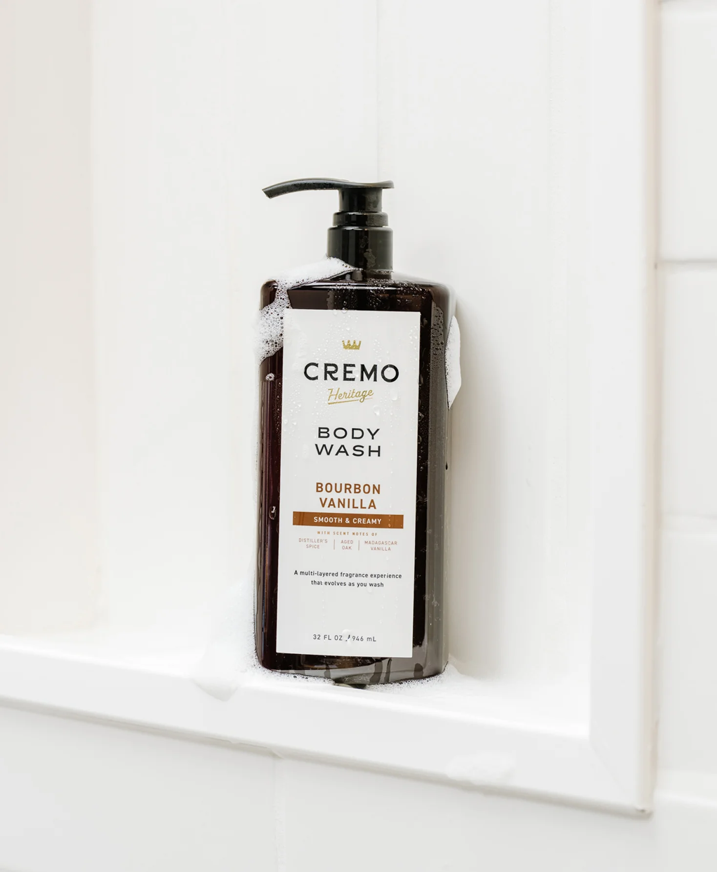 Bourbon Vanilla Body Wash - 32 oz. - Image 3