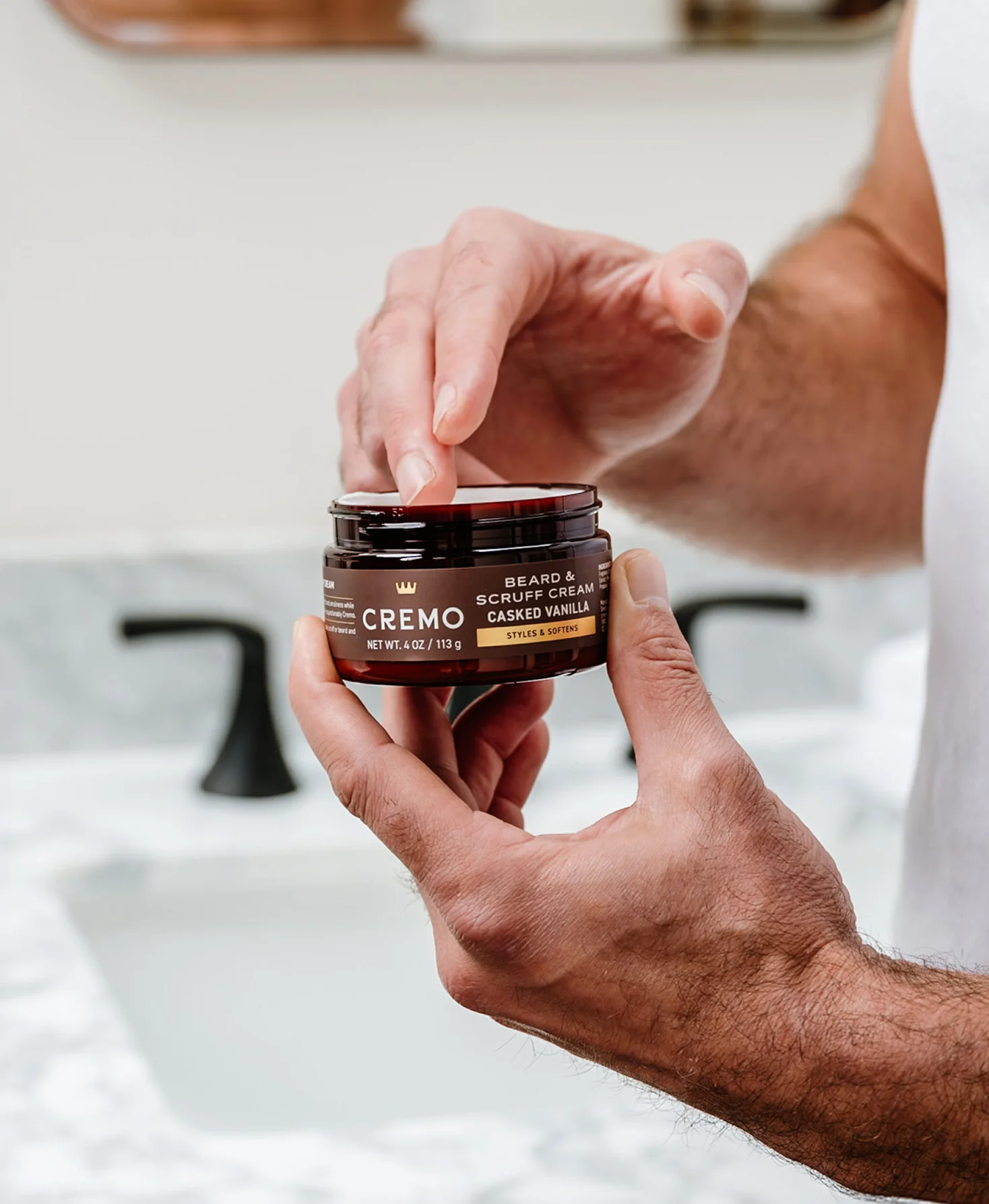 Casked Vanilla Beard & Scruff Cream - Image 3