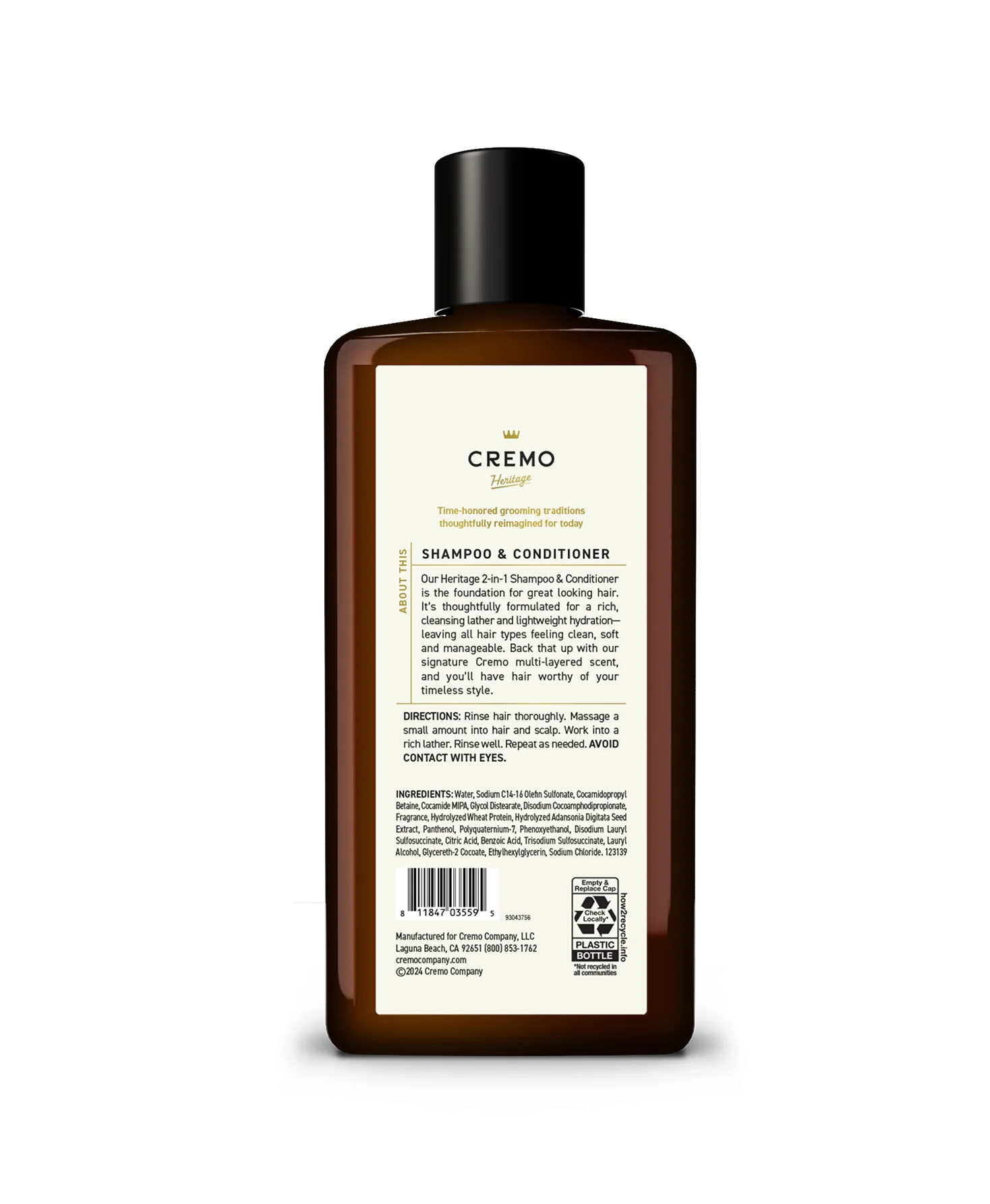 2-in-1 Heritage Red Shampoo & Conditioner - Image 7