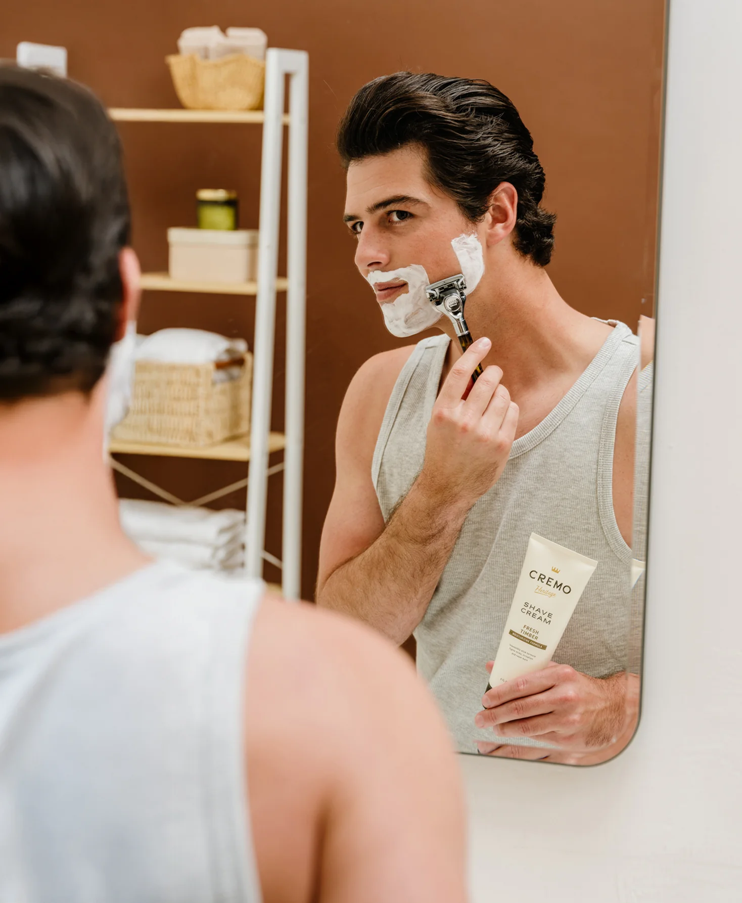 Heritage Green Shaving Cream - Image 3