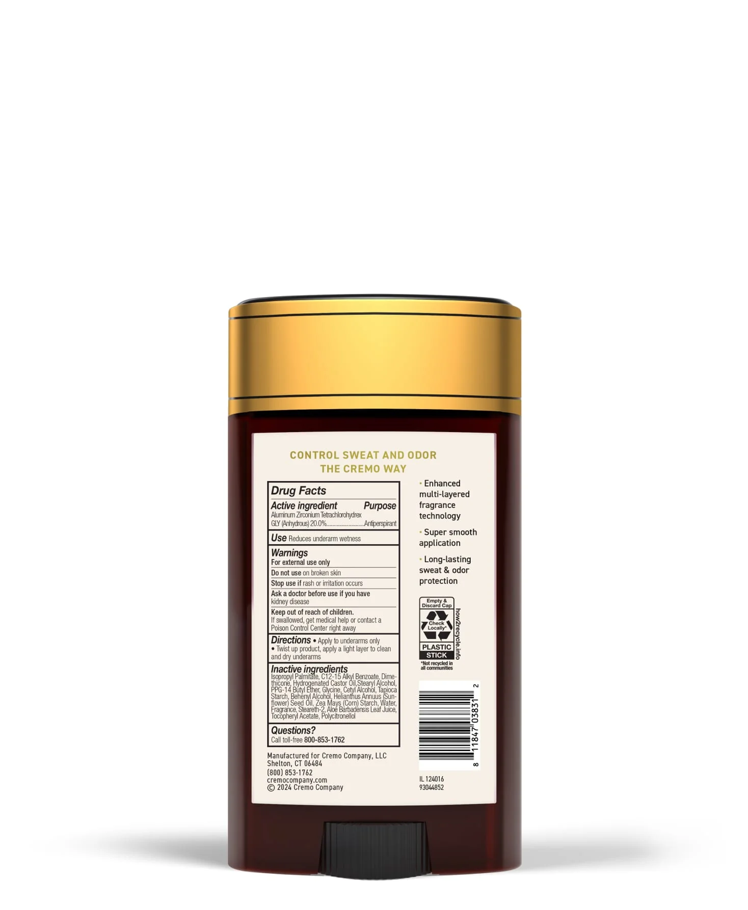 Italian Bergamot Antiperspirant & Deodorant - Image 3