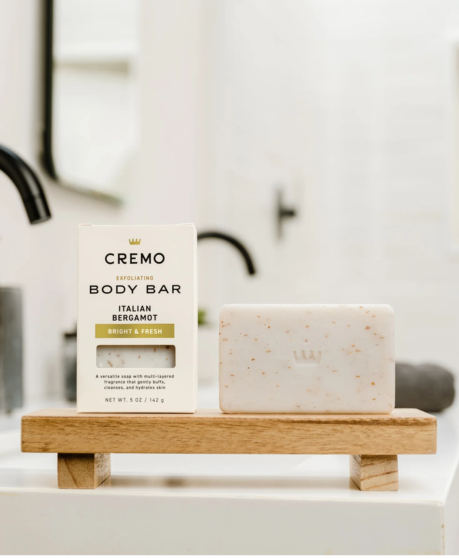 Italian Bergamot Exfoliating Body Bar - Image 3