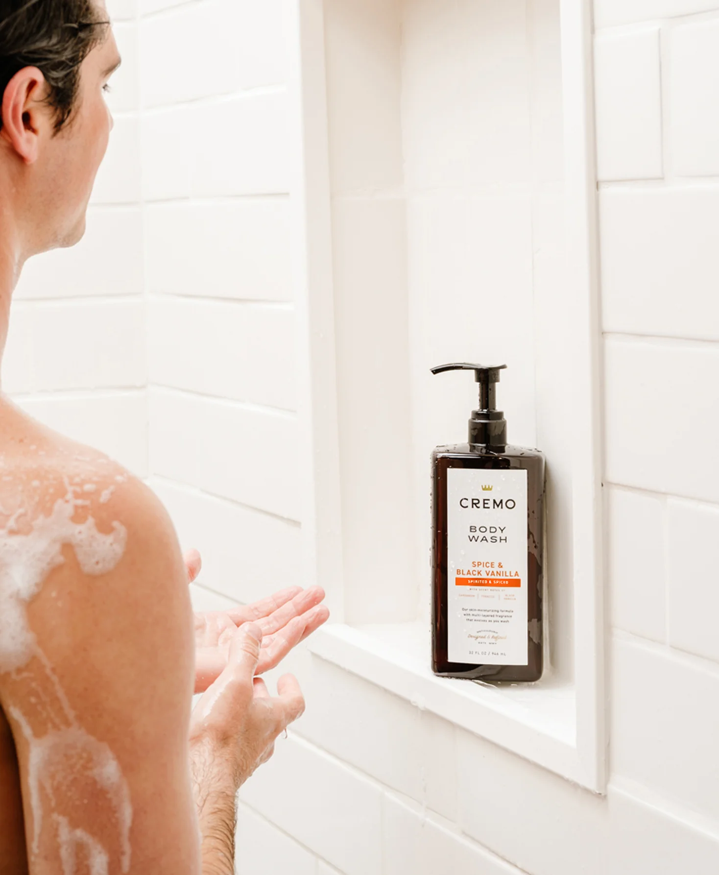 Spice & Black Vanilla Body Wash – 32 oz. - Image 5