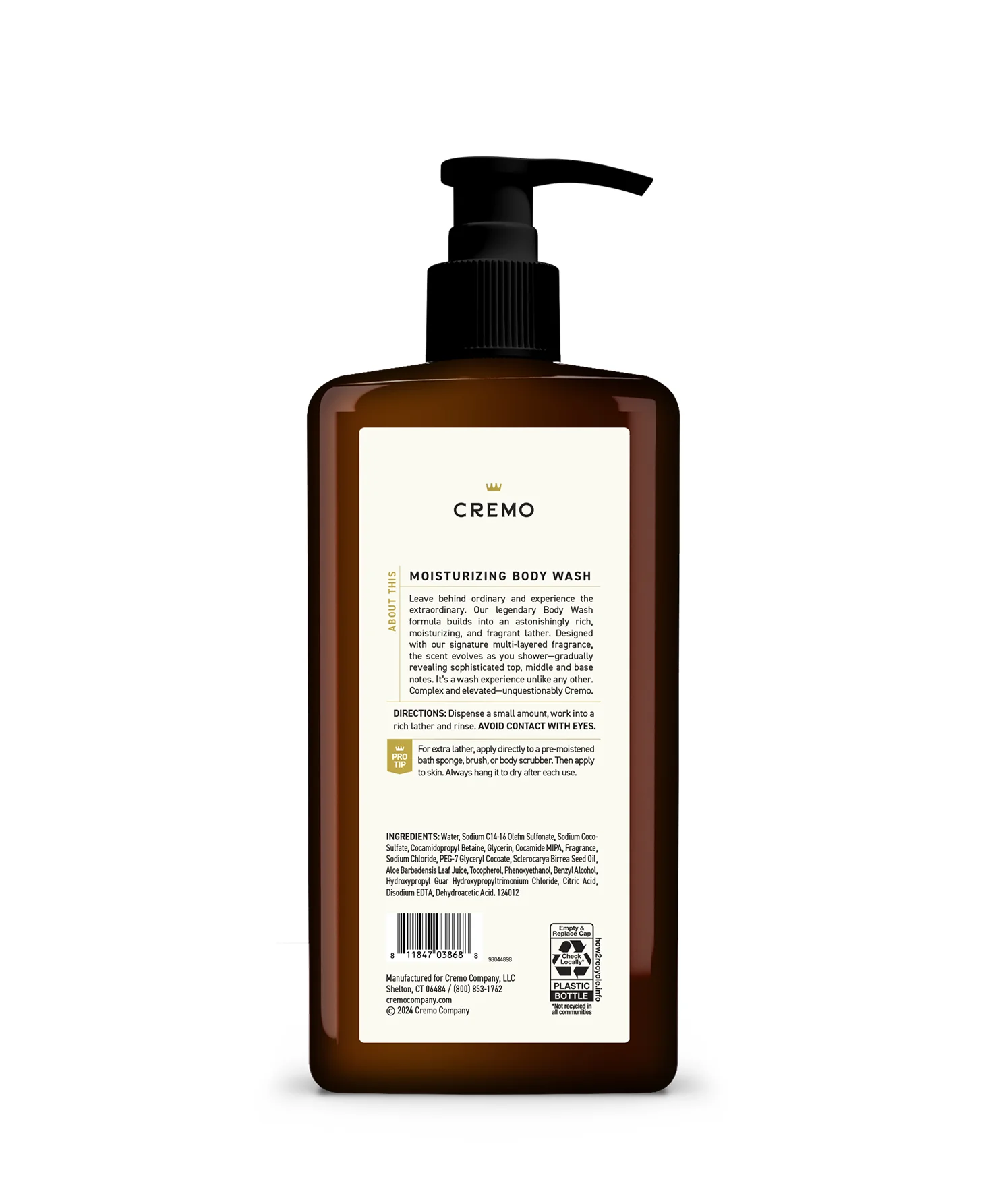 Spice & Black Vanilla Body Wash – 32 oz. - Image 7