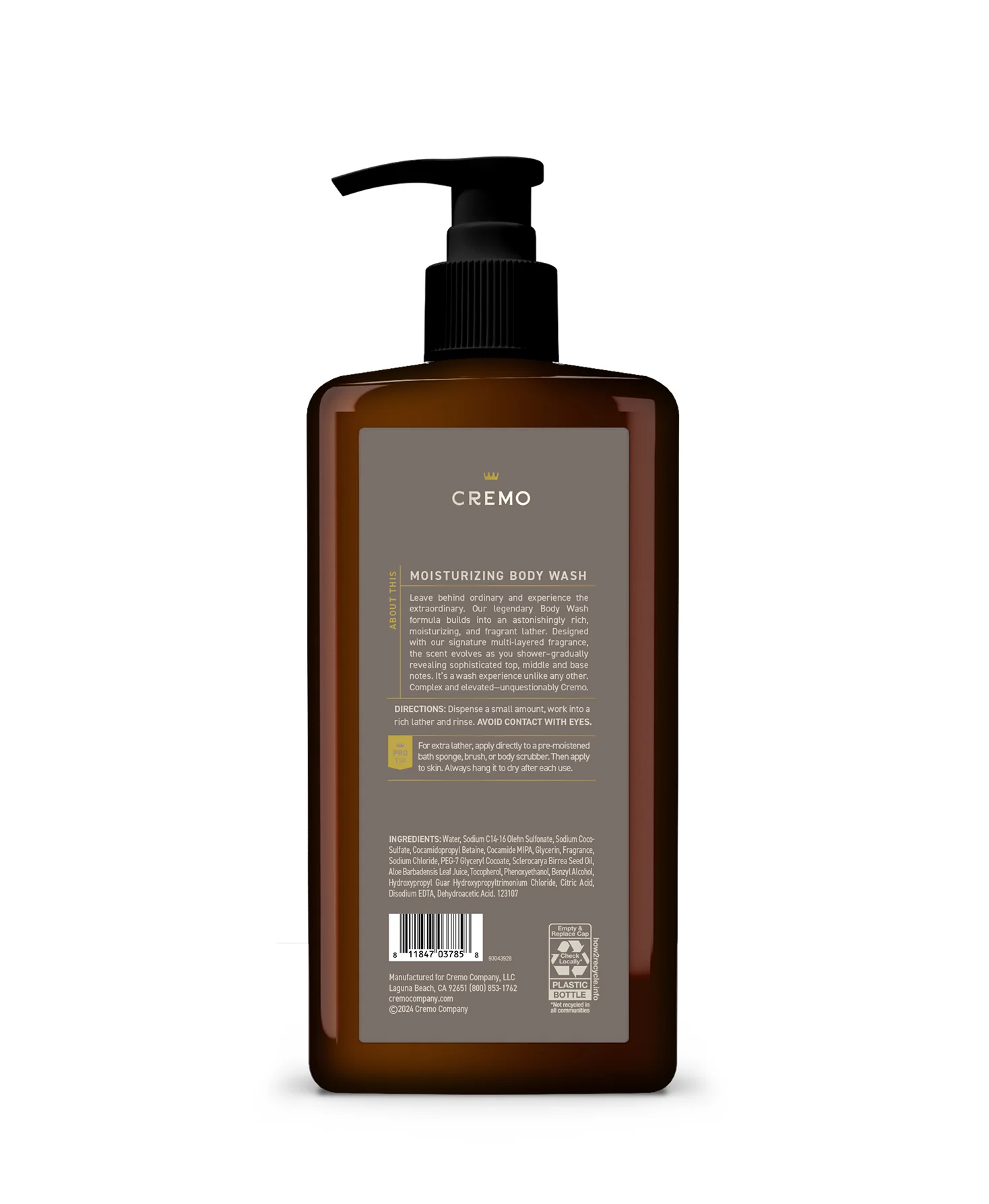 Vintage Suede (Reserve Collection) Body Wash - 32 oz. - Image 7