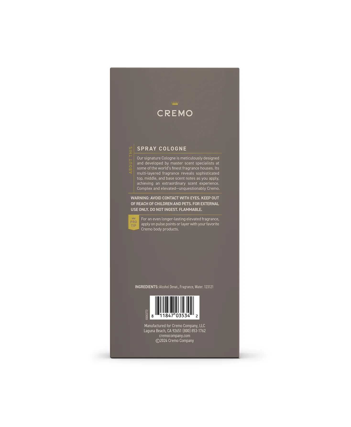 Vintage Suede (Reserve Collection) Spray Cologne - Image 8
