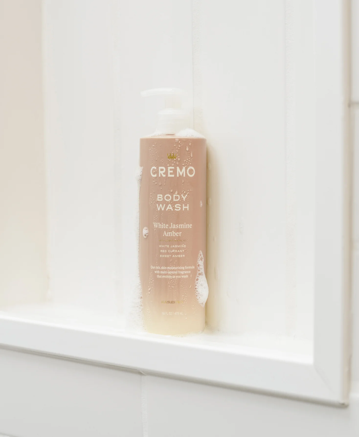 White Jasmine Amber Body Wash - Image 3